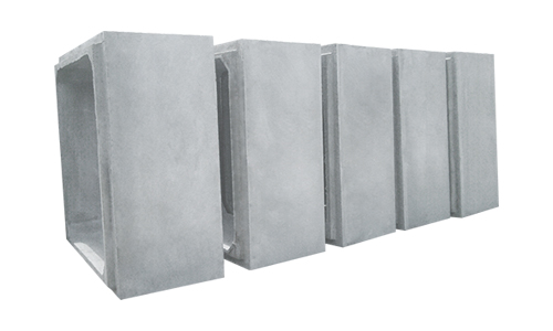 Aduelas Quadradas de Concreto