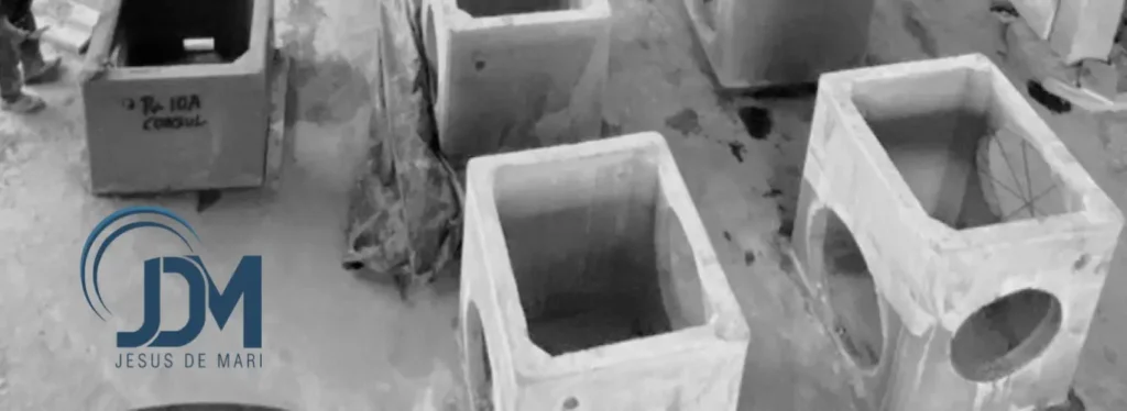 Manutenção de rede com caixas de concreto